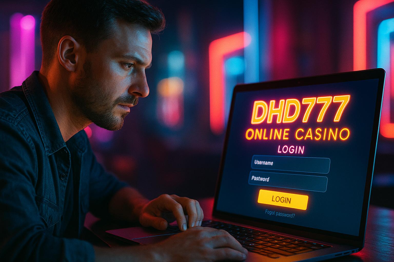 Login no Cassino DHD777