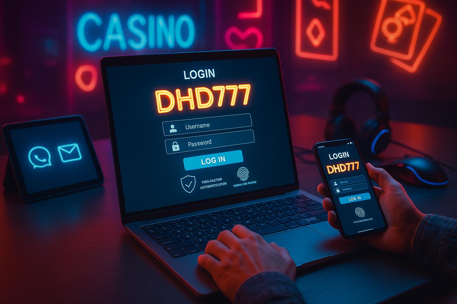 Não Perca tempo, o rRgistro na site DHD777