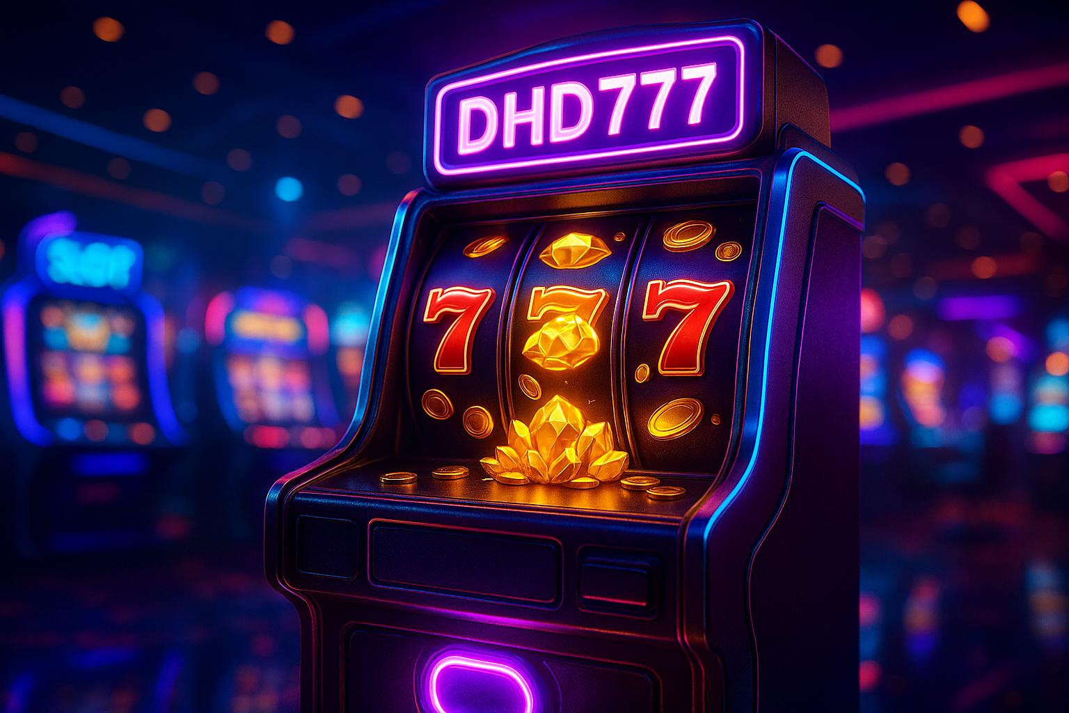 Explore o mundo das slot machines no DHD777 Casino